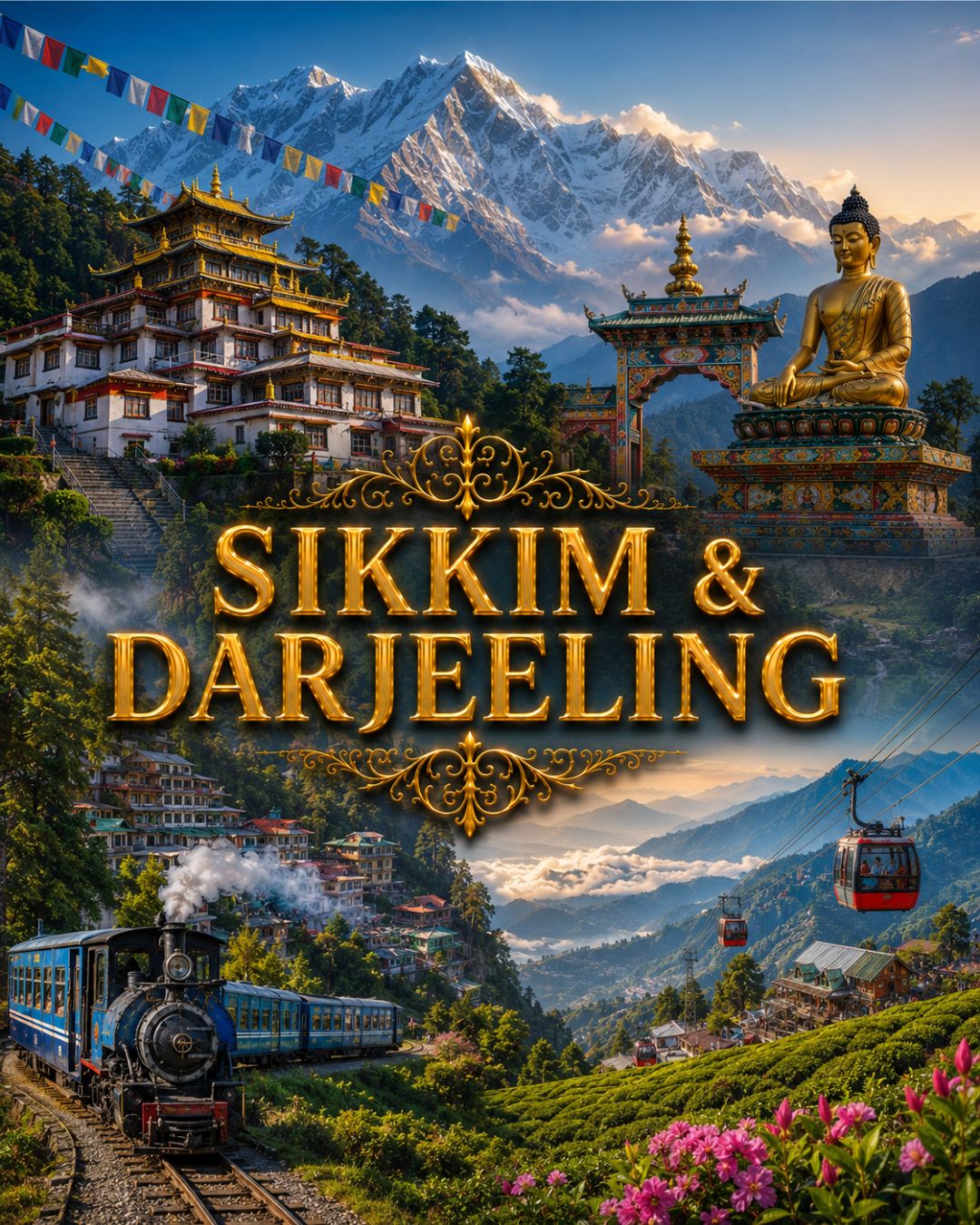 Sikkim and Darjeeling